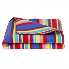 Fleece Blanket In A Nylon Pouch