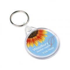 Acrylic Round Keyfob 43x52mm                      