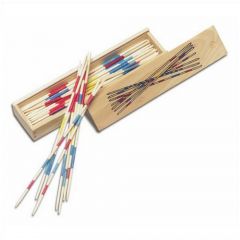 Mikado Game In Wooden Box