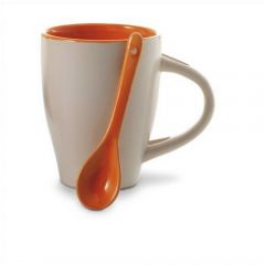 Coffee Mug With Spoon 