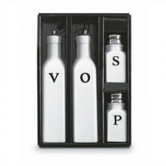 Oil-Vinegar And Salt-Pepper Set