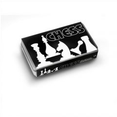 Chess Game In A Silver Tin Box 