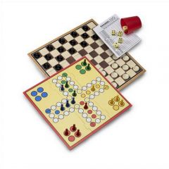 Chequers, Ludo And Dice Games 