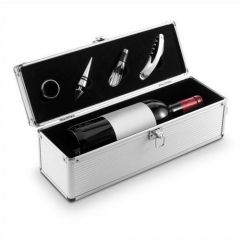 Wine Set In Aluminium Gift Box
