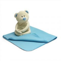 Soft Toy Bear And Fleece Blanket