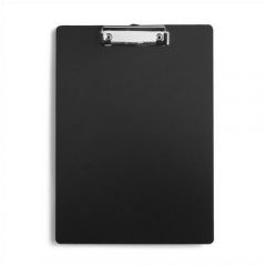 a4 plastic clipboard black