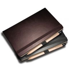 nappa leather notebook