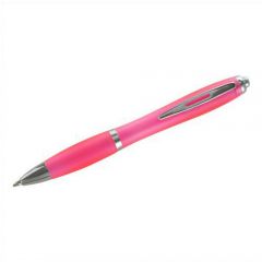 curvy ballpen frosted pink