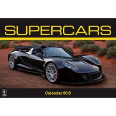 super cars wall calendar 2015