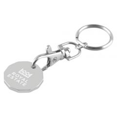 trolley coin keychain nickel